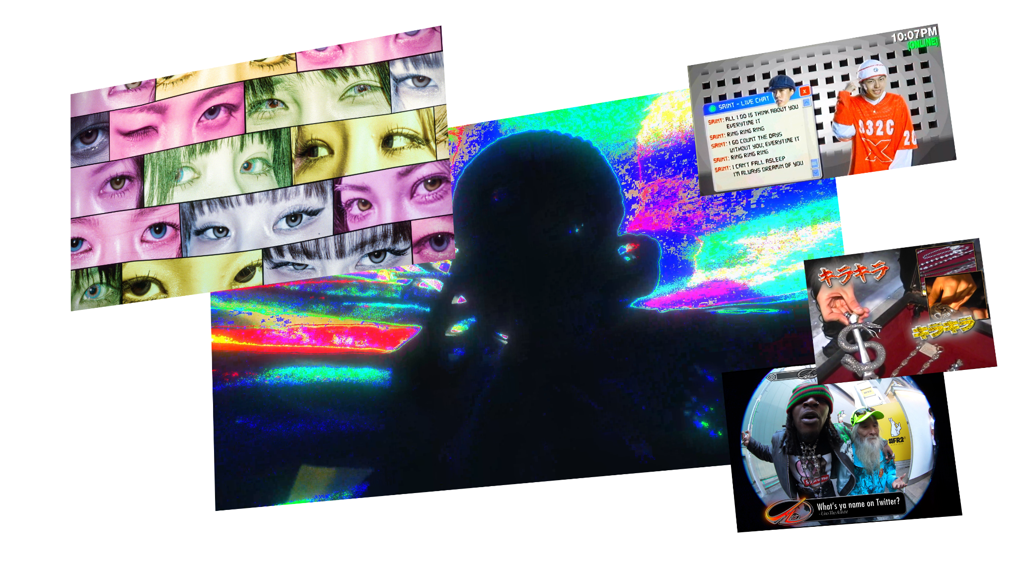 Collage of NK Creative film imagery